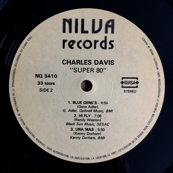 Charles Davis (2) : Super 80 (LP)