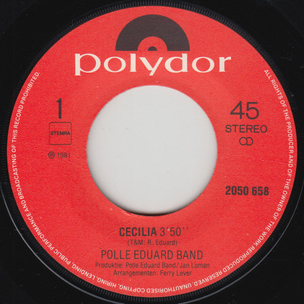 Polle Eduard Band : Cecilia (7", Single)