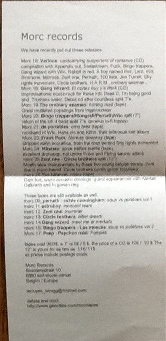 Various : Split EP (7")