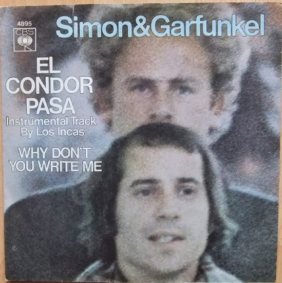 Simon & Garfunkel : El Condor Pasa (7", Single)