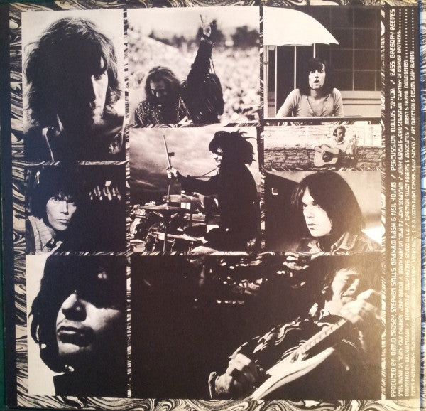 Crosby, Stills, Nash & Young : Déjà Vu (LP, Album, RE, Gat)