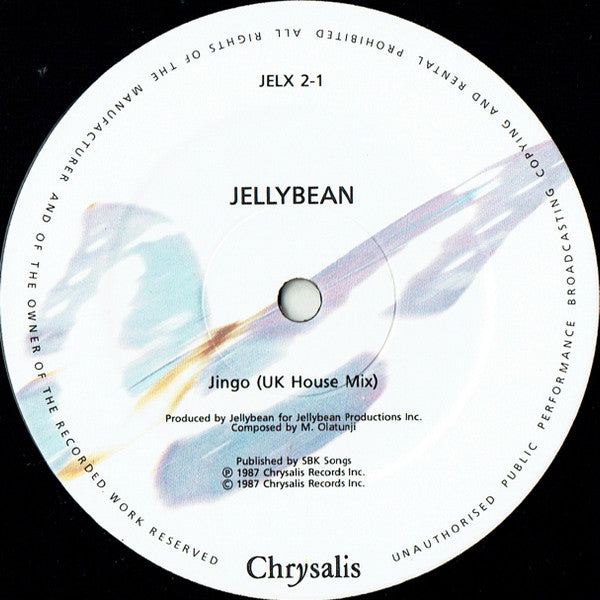 Jellybean* : Jingo (The Definitive Mixes) (12", Single)