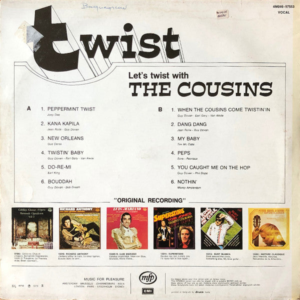 The Cousins : Let's Twist With The Cousins (LP)