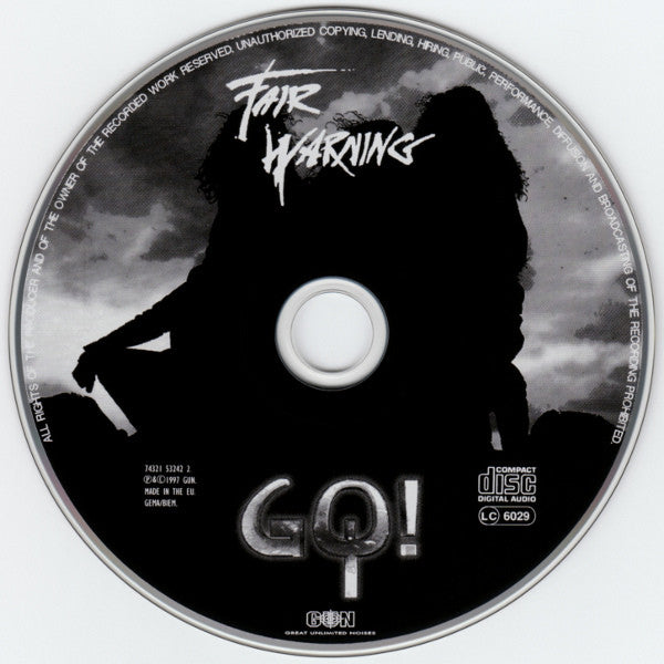 Fair Warning (2) : Go! (CD, Album)