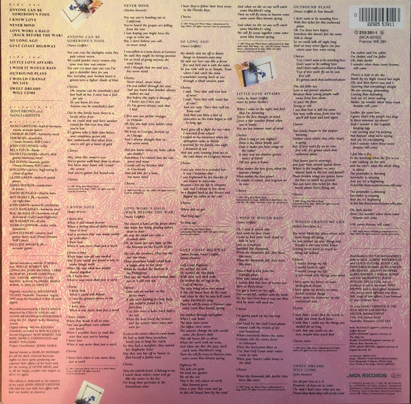 Nanci Griffith : Little Love Affairs (LP, Album)