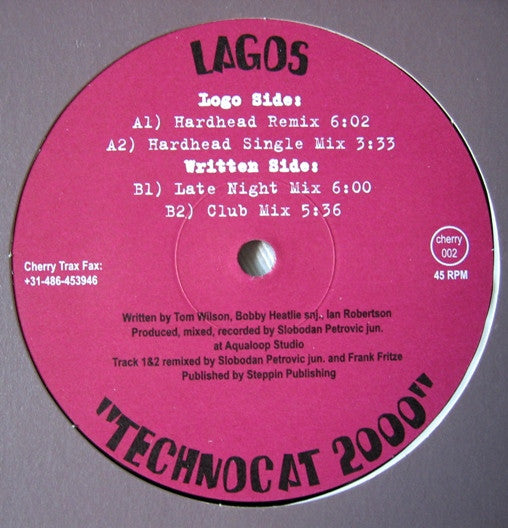 Lagos : Technocat 2000 (12")