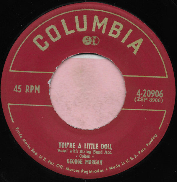 George Morgan (2) : Almost / You're A Little Doll (7", Single)