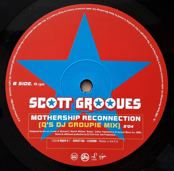 Scott Grooves Feat. Parliament - Funkadelic : Mothership Reconnection (12", Single)