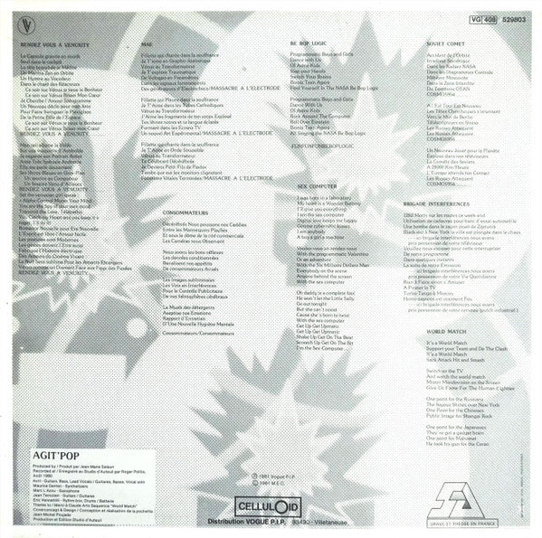 Artefact (2) : Agit'Pop (LP)