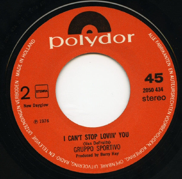 Gruppo Sportivo : Out There In The Jungle (7")