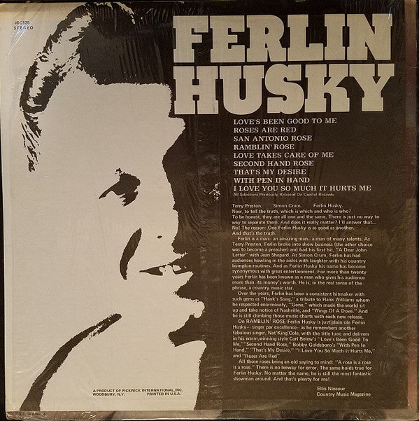 Ferlin Husky : Ramblin' Rose (LP, Album)