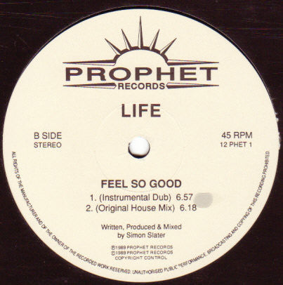 Life (10) : Feel So Good (12")