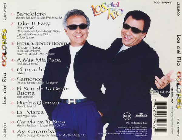 Los Del Rio : Colores (CD, Album)