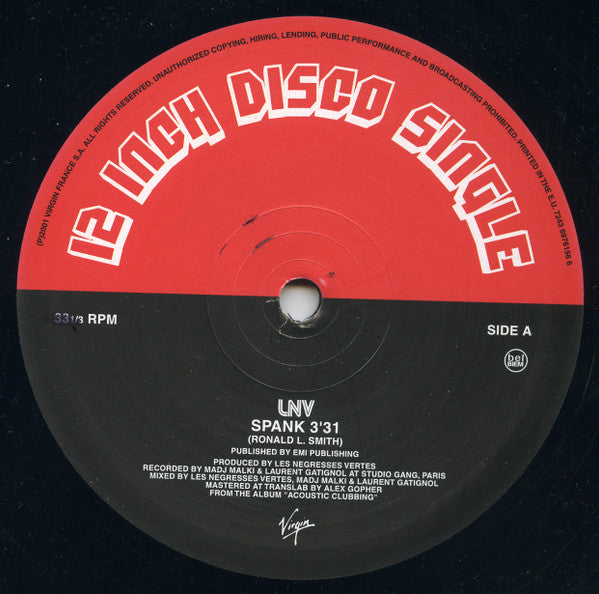 Les Negresses Vertes : Spank (12")