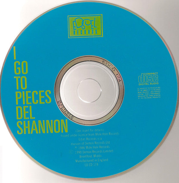 Del Shannon : I Go To Pieces (CD, Comp)