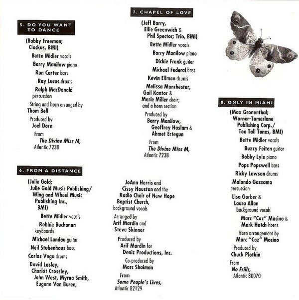 Bette Midler : Experience The Divine (Greatest Hits) (CD, Comp, RM)