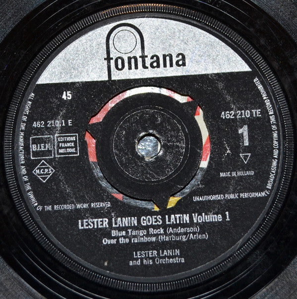Lester Lanin : Lester Lanin Goes Latin Volume 1 (7")