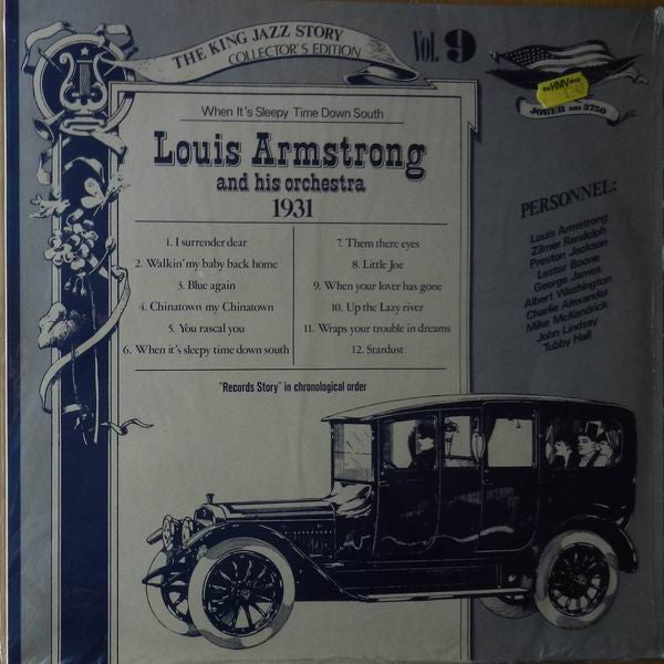 Louis Armstrong And His Orchestra : When It's Sleepy Time Down South 1931 (LP, Comp)