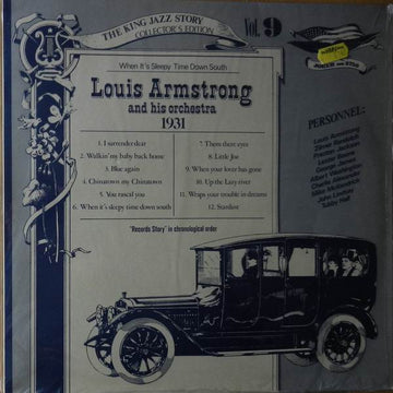Louis Armstrong And His Orchestra : When It's Sleepy Time Down South 1931 (LP, Comp)