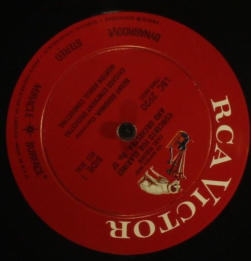 Carl Nielsen / Benny Goodman, Morton Gould Conducting The Chicago Symphony Orchestra : Clarinet Concerto / Symphony No. 2 ("The Four Temperaments") (LP)