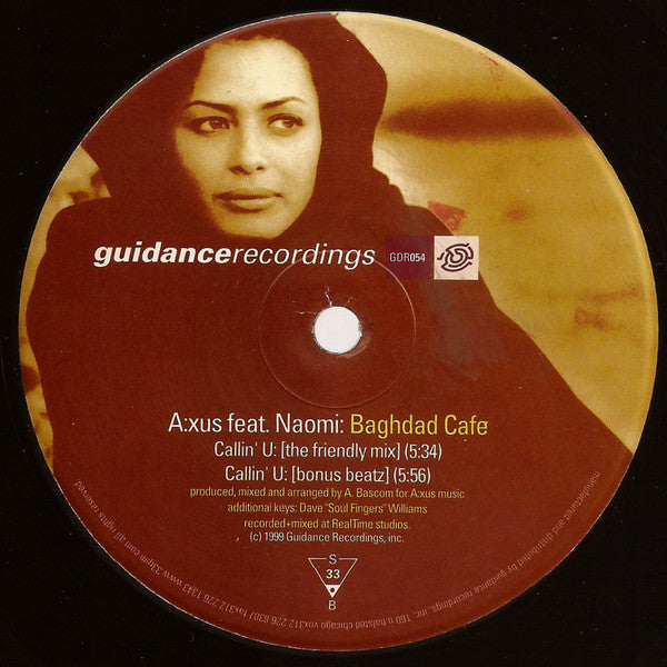 A:xus Feat. Naomi* : Baghdad Café (12")
