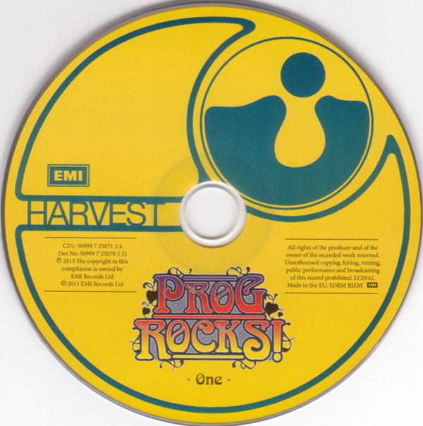 Various : Prog Rocks! (Box + 5xCD, Comp, RM)