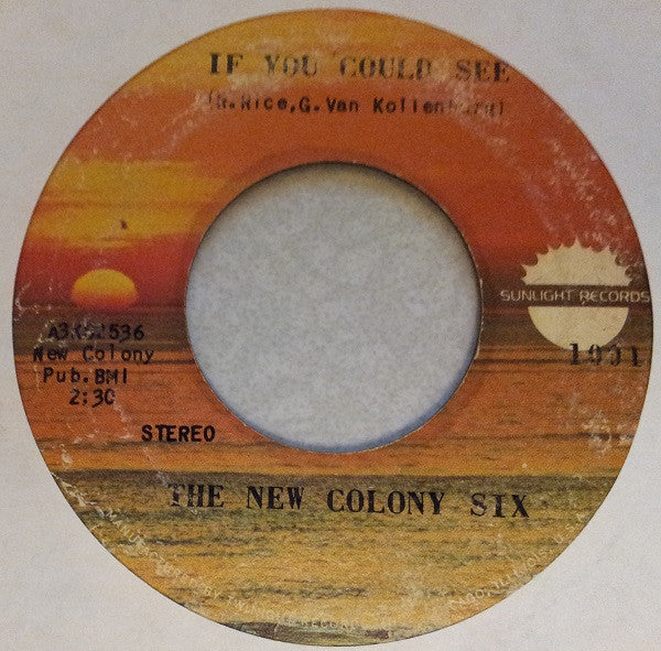 The New Colony Six : If You Could See / Roll On (7", Single)