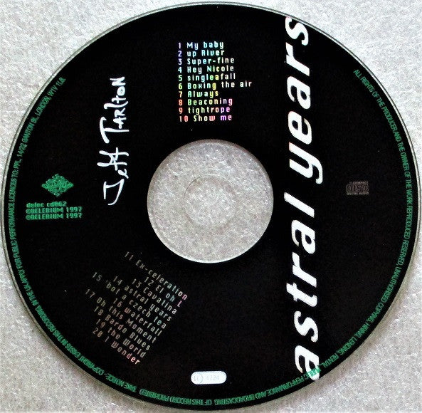 Jeff Tarlton : Astral Years (CD, Album)