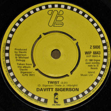 Davitt Sigerson : Twist (7")
