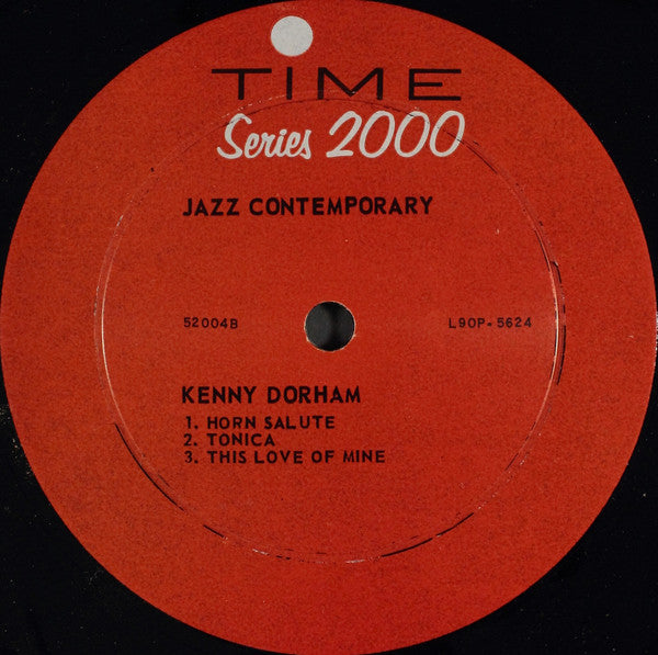 Kenny Dorham : Jazz Contemporary (LP, Album, Mono)