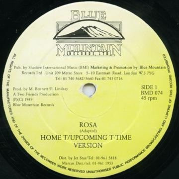 Home T / Upcoming T-Time / Brain & Tony Gold* : Rosa / Between The Sheets (12")