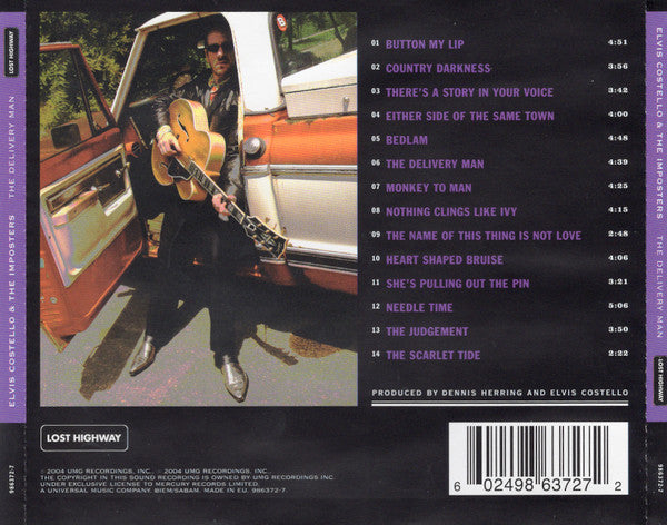 Elvis Costello & The Imposters : The Delivery Man (CD, Album, S/Edition)