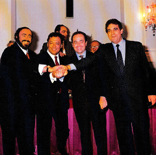 José Carreras, Placido Domingo, Luciano Pavarotti, Zubin Mehta : In Concert (CD, Album, PDO)