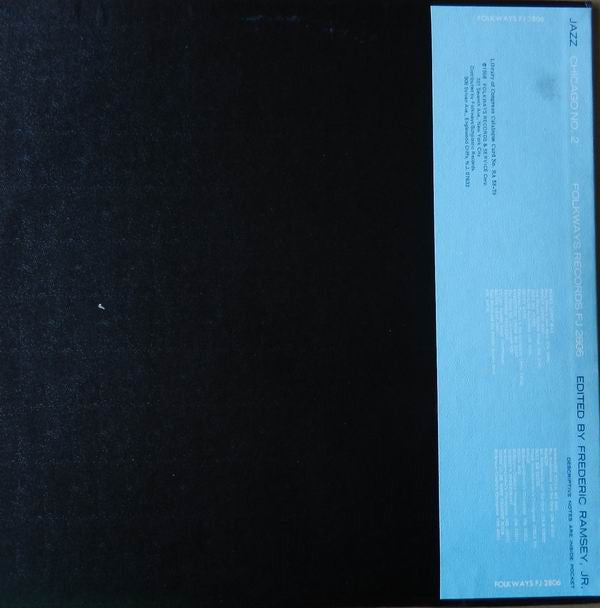 Various : Jazz Volume 6 (Chicago No. 2) (LP, Comp, RE)