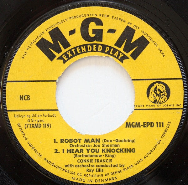 Connie Francis : Tunna Skivor (Everybody's Somebody's Fool) (7", EP)