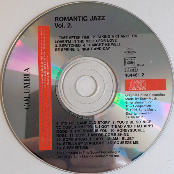 Various : Romantic Jazz Vol. 2 (CD, Comp)
