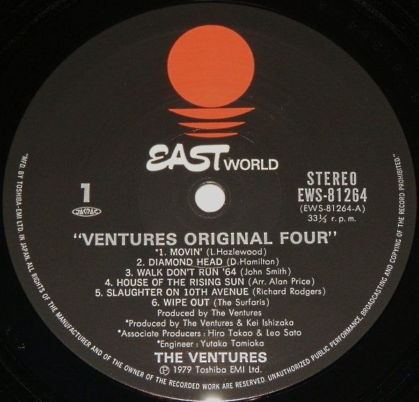 The Ventures : Ventures Original Four (LP, Album)