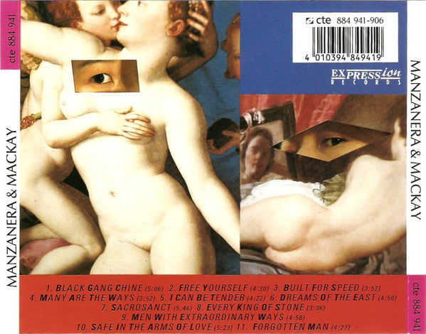 Manzanera & Mackay : Manzanera - Mackay (CD, Album)