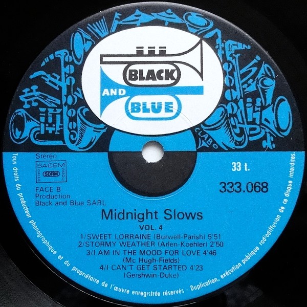 Milt Buckner, Buddy Tate, Jo Jones : Midnight Slows Vol. 4 (LP)