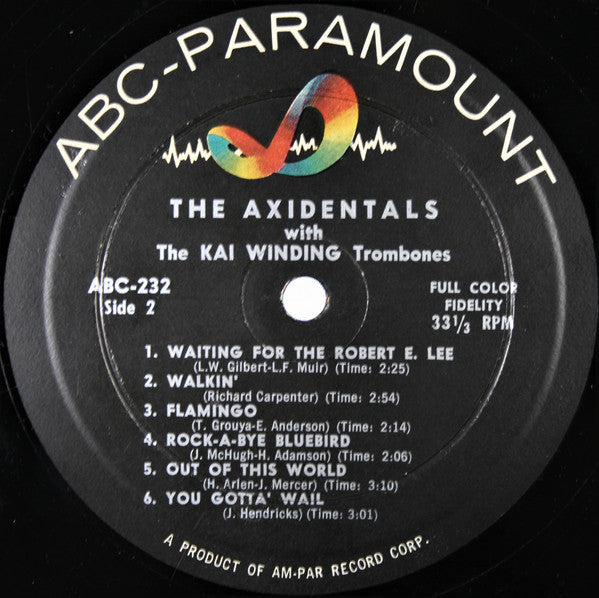 The Axidentals With The Kai Winding Trombones : The Axidentals With The Kai Winding Trombones (LP, Album, Mono)