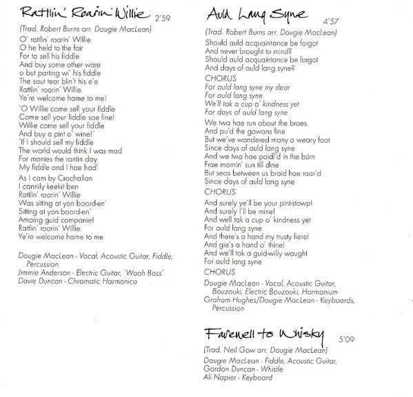 Dougie Maclean : Tribute (CD, Album)