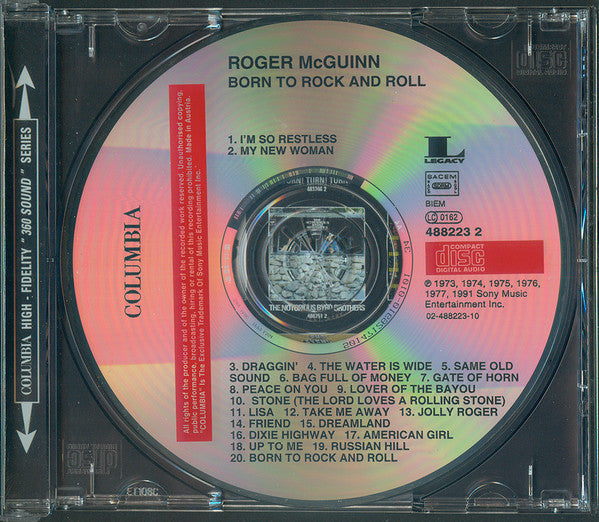 Roger McGuinn : Born To Rock And Roll (CD, Comp, RP)