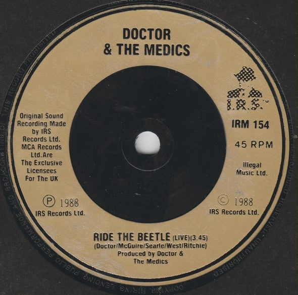 Doctor And The Medics* : Drive He Said... (7", Single)