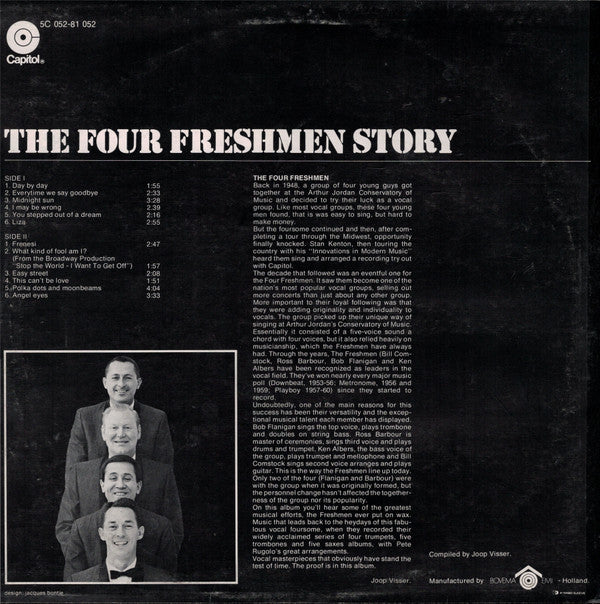 The Four Freshmen : The Four Freshmen Story (LP, Comp, RE)