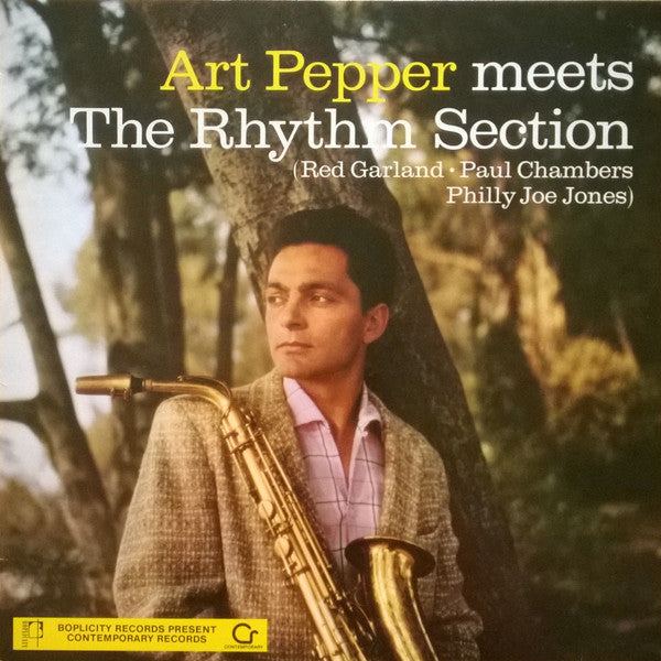 Art Pepper : Art Pepper Meets The Rhythm Section (LP, Album, RE)