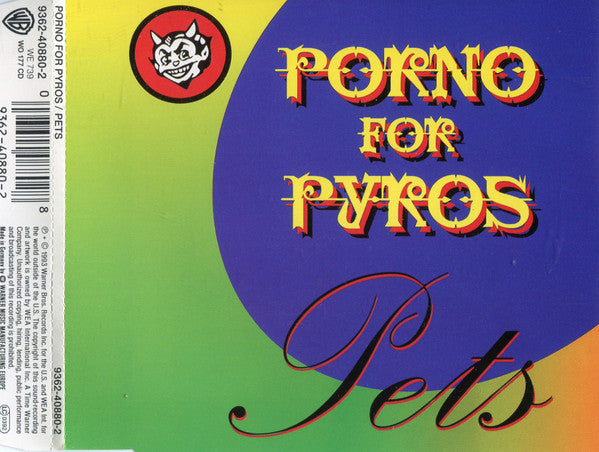 Porno For Pyros : Pets (CD, Single)