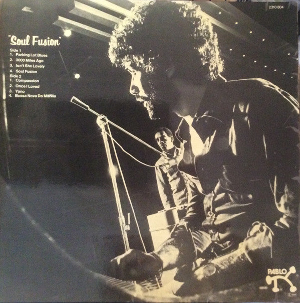 Milt Jackson And The Monty Alexander Trio : Soul Fusion (LP, Album, Gat)