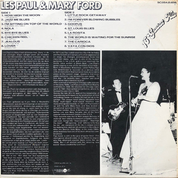 Les Paul & Mary Ford : 16 Greatest Hits (LP, Comp)