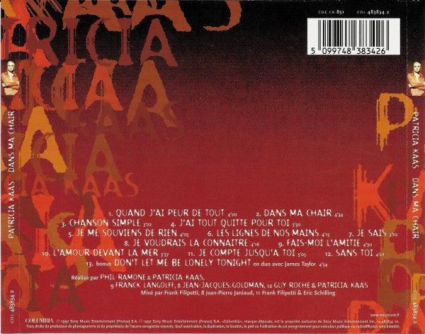 Patricia Kaas : Dans Ma Chair (CD, Album)