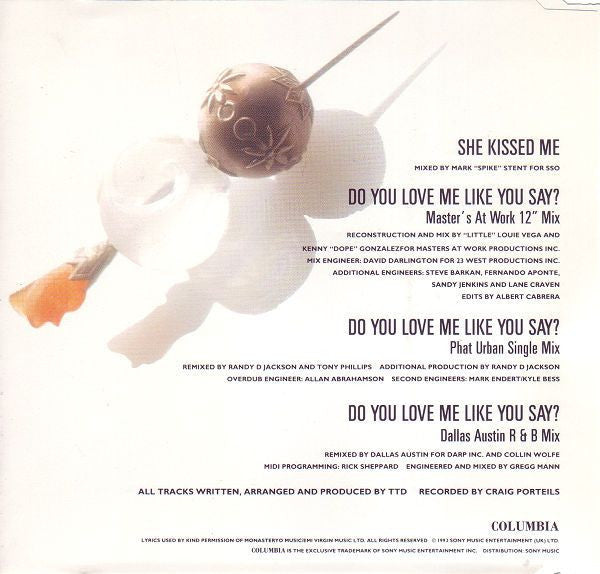 Terence Trent D'Arby : She Kissed Me (CD, Maxi)